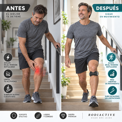 RODIACTIVE Vector — Correa rotuliana de compresión localizada